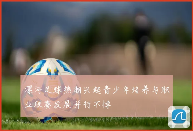 漯河足球热潮兴起青少年培养与职业联赛发展并行不悖